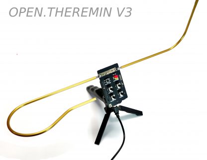 OpenTheremin with Stand