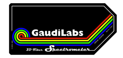 sticker design for cover of spectrometer